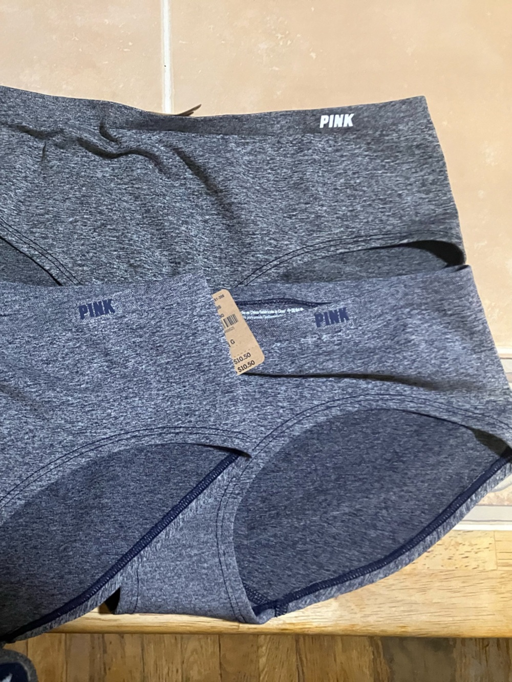 PINK seamless hipster 3 pack